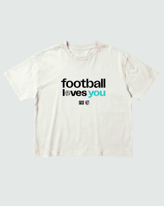 【新品】GOOD GRIEF! PRINTED FOOTBALL TEE RE x Kansas City Current | Football Loves You Tee | 2026 Pride