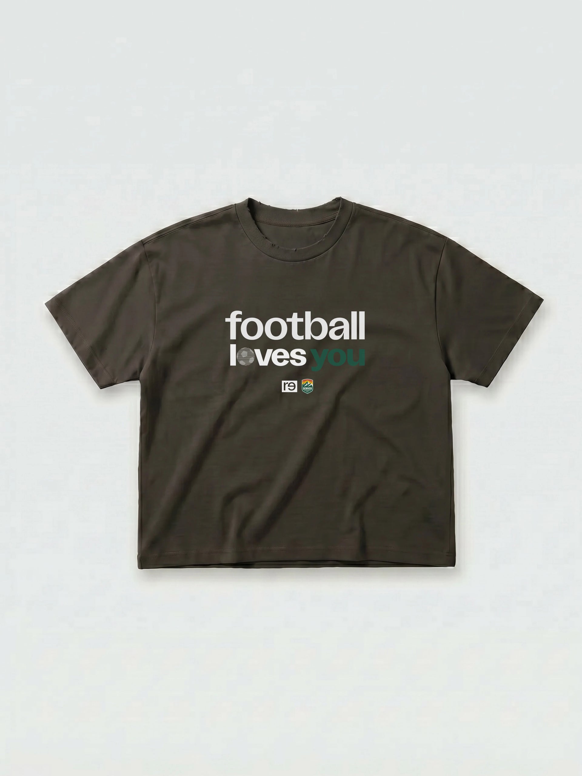 トップス REMI RELIEF DENVER FOOT BALL RE x Denver Summit FC | Football Loves You Tee | 2026 Pride – re—inc