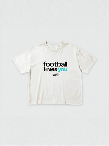 RE x Kansas City Current | Football Loves You Tee | 2026 Pride