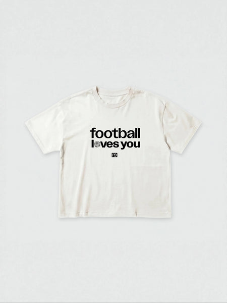OXG × YUEQI QI Football Oversized Tee Football Loves You Oversized Tee | 2026 Pride – re—inc